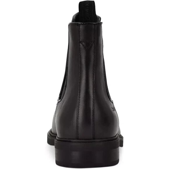 Calvin Klein Mens Fenwick Round Toe Pull On Chelsea Boots Black 11M Defected - Picture 3 of 7